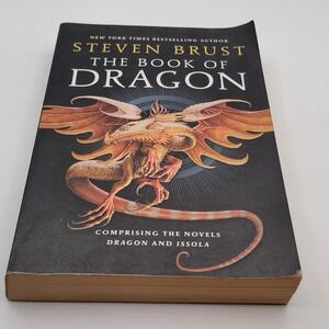 Steven Brust The Book of Dragon Paperback 1st/1st Ed Vlad Taltos Omnibus Good